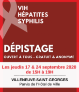illustration Dépistage gratuit VIH, hépatites et syphilis les 17 et 24 septembre
