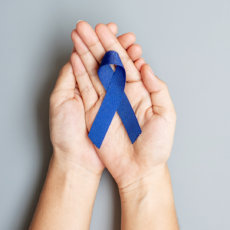 illustration Mars Bleu, journée de dépistage du cancer colorectal
