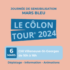 illustration Mars Bleu 2024 : le « Côlon Tour » fera étape au CHI Villeneuve-Saint-Georges !